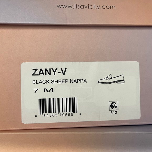 Lisa Vicky Zany V black Sheep Nappa loafers - Picture 6 of 6